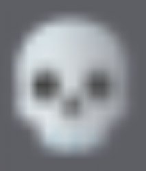 shady skull emoji Meme Template