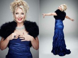 Kim Wilde blue dress Meme Template