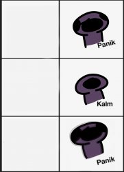 Panik, Kalm, Panik, as mix Meme Template