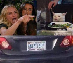 AnuStart Plate Meme Template