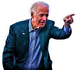Biden pointing Meme Template