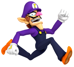 Waluigi Running 2 Meme Template