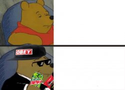 Winnie The MLG Pooh Meme Template