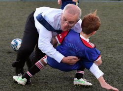 scomo tackle meme Meme Template