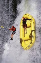 White water rafting fail Meme Template