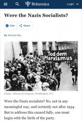 Were the Nazis socialist Meme Template