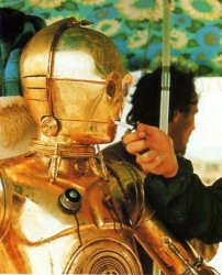 Smoking C-3PO Meme Template