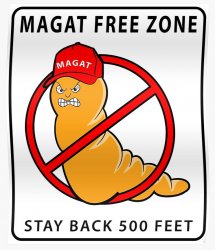 MAGAt Free Zone Meme Template