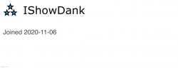 IShowDank minimalist template Meme Template