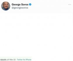 Soros Twitter template Meme Template