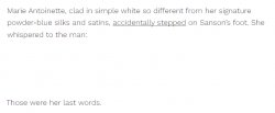 Marie Antoinette's Last Words Meme Template