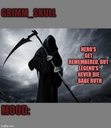 Grimm Skull template Meme Template