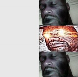 Zombie Shaq Meme Template