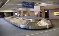 DFW Airport Baggage claim Meme Template