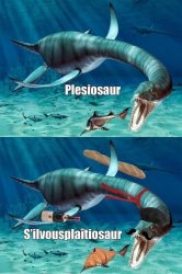 Pleiosaur French Meme Template