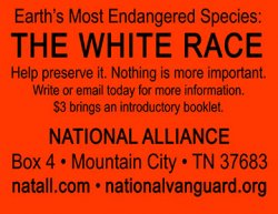 The White race, the most endangered species Meme Template