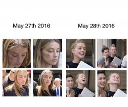 Amber Heard lies Meme Template