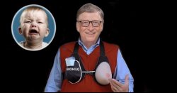 Bill gates breast feeder Meme Template