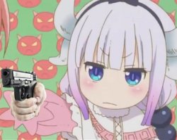 kanna gun Meme Template