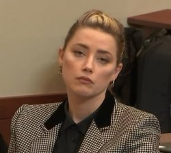 Amber Heard Meme Template