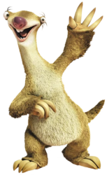 Sid the Sloth Meme Template