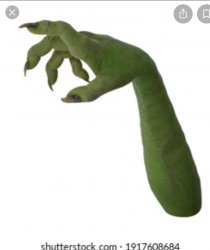 Goblin hand Meme Template