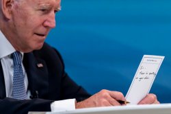 Biden reading Meme Template