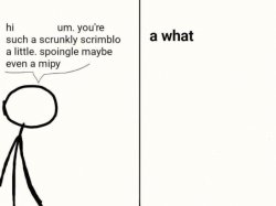 scrunkly scrimblo Meme Template