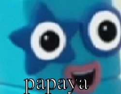 Papaya 5 Meme Template