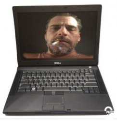Hunter Biden's laptop from Hell Meme Template