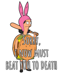 sorry i now must beat you to death Meme Template