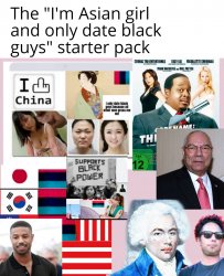 Only date black guys| Bmaf starter pack Meme Template