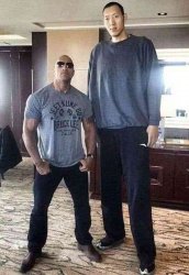 The Rock height Meme Template