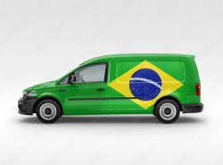 Brazilian van Meme Template