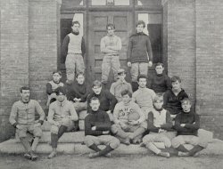 1895 New Hampshire Football Team Meme Template