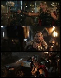 Thor Love And Thunder Meme Template