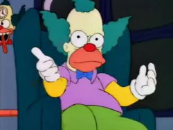 krusty explaining Meme Template