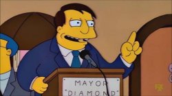 Alcalde Diamante Meme Template