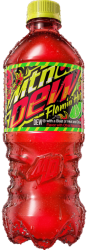 Hot Flamin Mountain Dew Meme Template