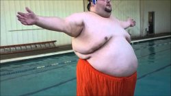 Fat Guy Splash Meme Template