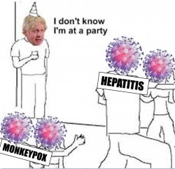 Boris Johnson PARTY Meme Template