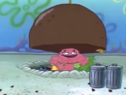 Patrick Lives Under Rock Meme Template