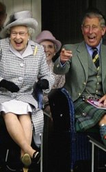 queen Elizabeth II & Prince Charles Meme Template