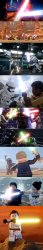 The skywalker saga Meme Template