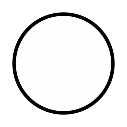 White Circle Meme Template