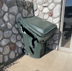 Trash Can Broken garbage Meme Template