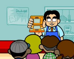 Satoru Iwata Warioware Meme Template