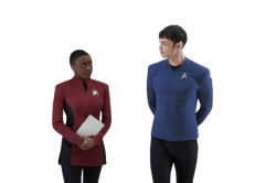 Spock Uhura Strange New Worlds Meme Template