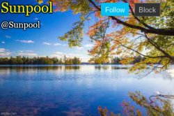 Sunpool Announcement Meme Template