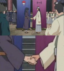 Naruto handshake - no filter Meme Template
